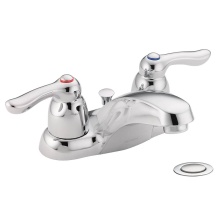 Moen Canada 8917 - M-Bition Double Handle Centerset Bathroom Faucet with Drain Cover