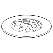 Moen Canada 90467 - TW COVER GRID W/SCREW CHR