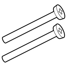 Moen Canada 90478NL - TW MTG SCREW FACE PLATE 2 NL