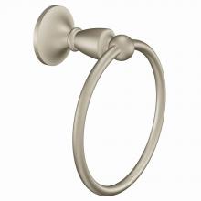 Moen Canada DN8286BN - Brushed nickel towel ring
