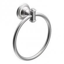 Moen Canada DN9186CH - Ellsworth Towel Ring Ch