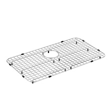 Moen Canada GA771 - Stainless Steel Rear Drain Bottom Grid Sink Accessory 28-Inch X 16-Inch, Stainless