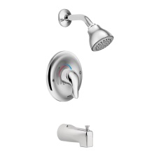 Moen Canada L2353EP - Chateau WaterSense Posi-Temp 1-Handle Tub and Shower Faucet Trim Kit with Valve in Chrome (Valve I