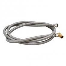 Moen Canada M4126BK - CONNECTOR,SS,BRAIDED DSHWSHER W/ELBW 72''