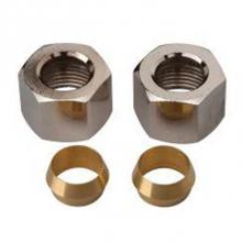 Moen Canada M4401 - Nuts w/Rings,CP,3/8OD Comp.