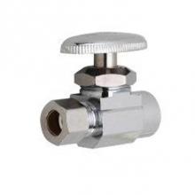 Moen Canada M4790BL - Vlv,Str,1/2 Swtx3/8Comp,CP Br
