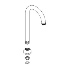 Moen Canada 100626 - Spt, Assy, Bar, Chr, Sk