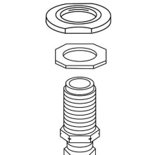 Moen Canada 101039 - Hdw Mtg Roughin Hi-f T/s