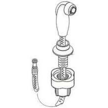Moen Canada 104235 - Esct Protege W/hose Guide Chr