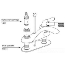 Moen Canada 97564 - Gskt Deck Mtcl 2H Lav