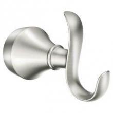 Moen Canada MY6203BN - Hamden Bn Double Robe Hook W/p and m