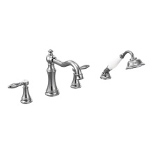 Moen Canada TS21104 - Trim Weymouth Roman Tub With Hh Lever Ch