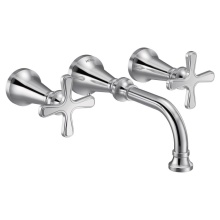 Moen Canada TS44105 - Colinet Trad Wallmount X Hdl Chr