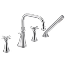 Moen Canada TS44506 - Colinet Trad 4h Rt Trim W/hh X-hdl Chr