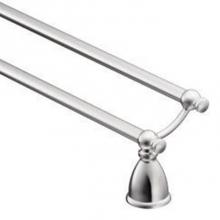 Moen Canada Y3122CH - Caldwell 24 Double Towel Bar Ch