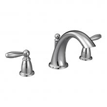 Moen Canada T4943 - Brantford Chrome Two-Handle Low Arc Roman Tub Faucet