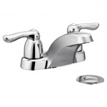 Moen Canada 4925 - Cht 2H Lav Wh Lvr Wa 1/2 Chr