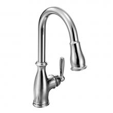 Moen Canada 7185C - Brantford Chrome One-Handle High Arc Pulldown Kitchen Faucet