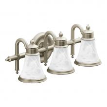 Moen Canada YB9863BN - Waterhill 3 Globe Light Bn