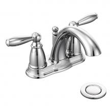 Moen Canada 6610 - Brantford Chrome Two-Handle High Arc Bathroom Faucet