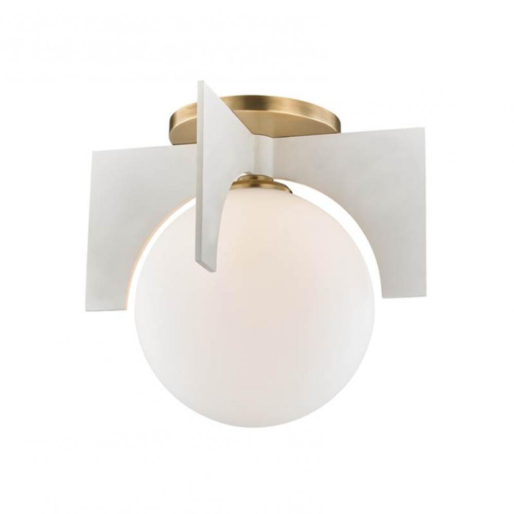 1 LIGHT LARGE FLUSH