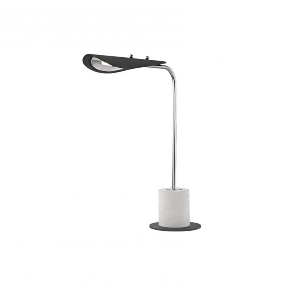 1 LIGHT TABLE LAMP WITH A CONCRETE