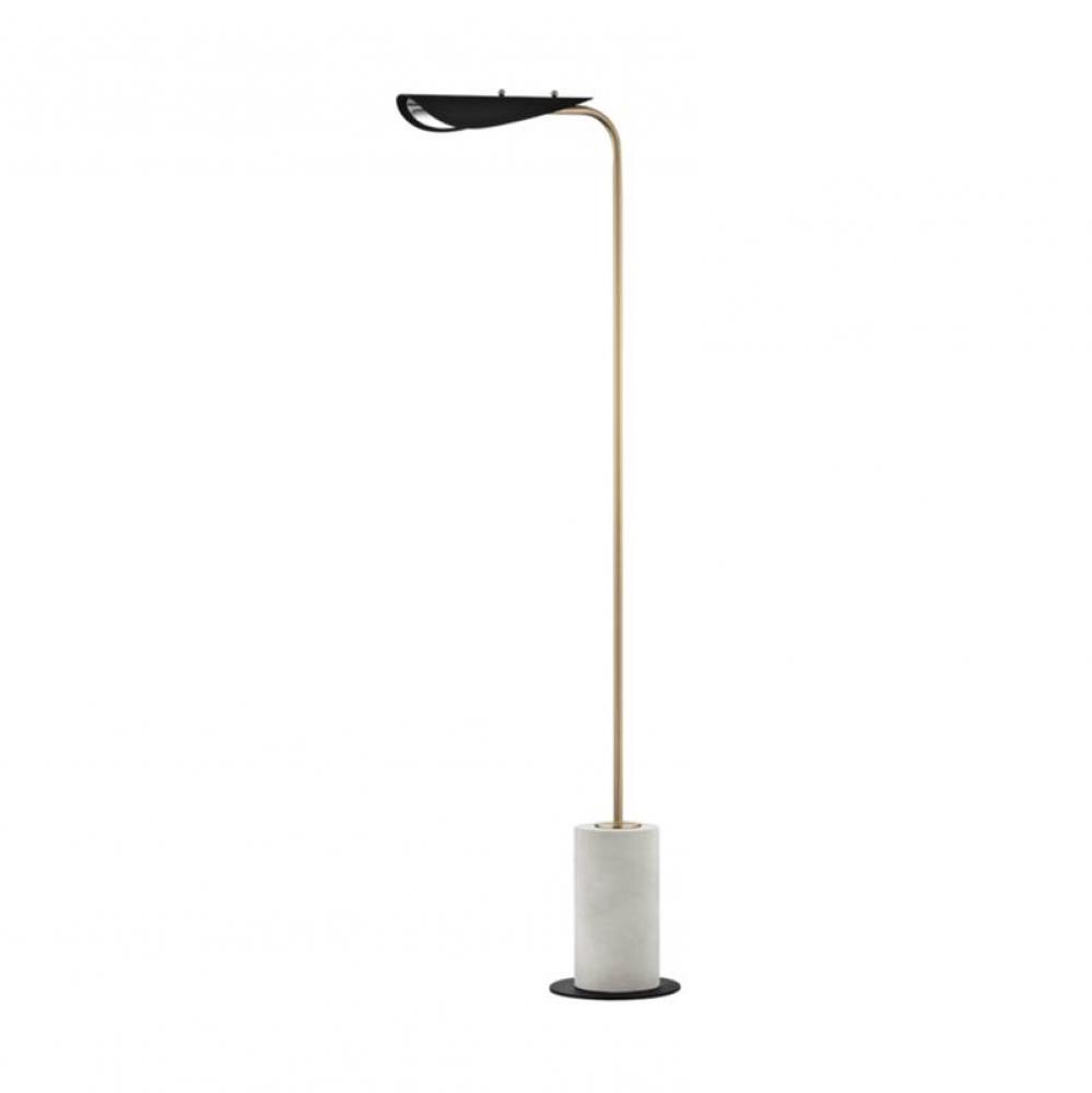 1 LIGHT FLOOR LAMP WITH A CONCRETE