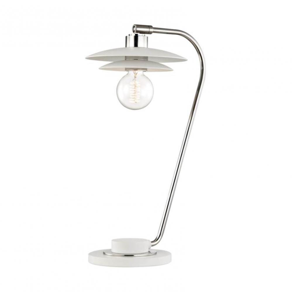 1 LIGHT TABLE LAMP WITH A CONCRETE