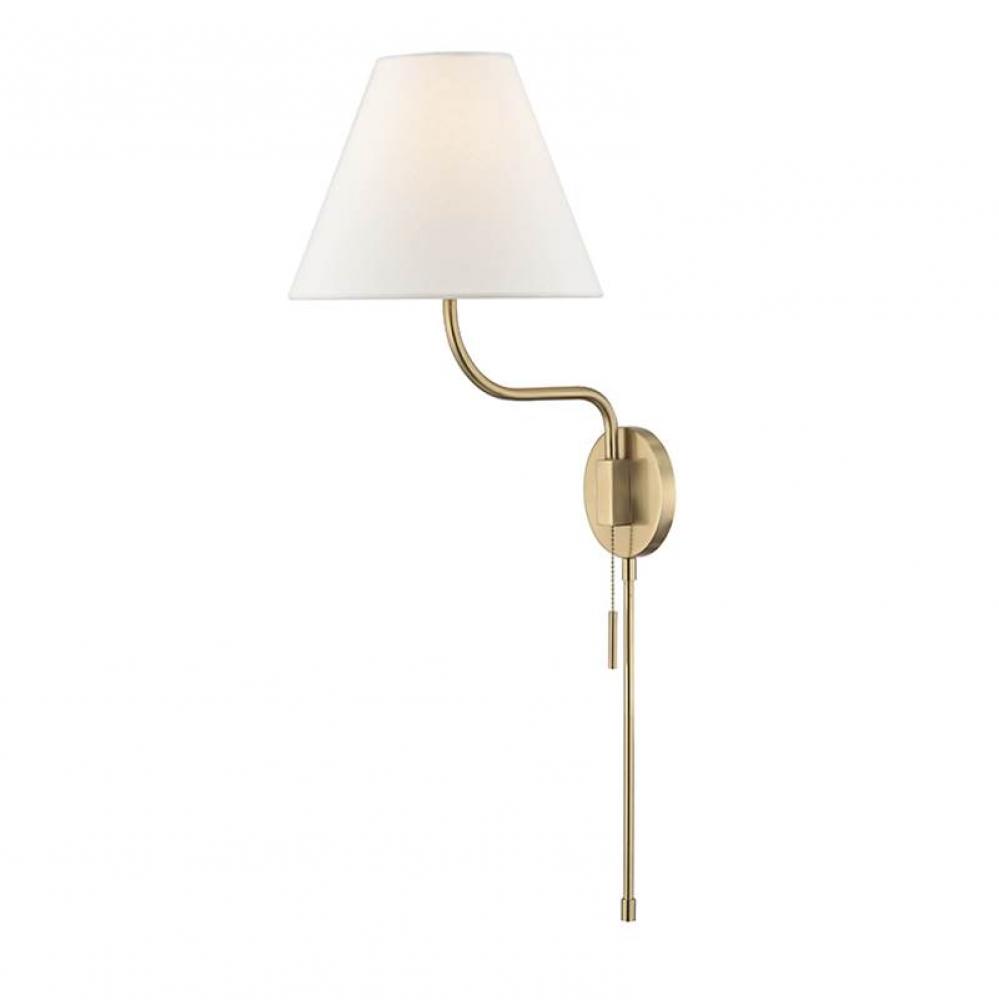 1 LIGHT WALL SCONCE WITH