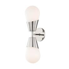 Mitzi H101102-PN - 2 LIGHT WALL