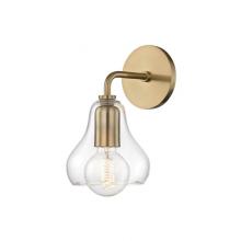 Mitzi H104101S-AGB - 1 LIGHT SMALL WALL
