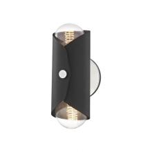Mitzi H172102-PN/BK - 2 LIGHT WALL