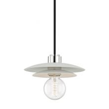 Mitzi H175701S-PN/WH - 1 LIGHT SMALL