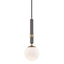 Mitzi H289701S-AGB - 1 LIGHT SMALL