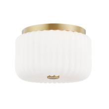 Mitzi H340502-AGB - 2 LIGHT FLUSH