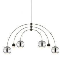 Mitzi H348806-PN/BK - 6 LIGHT