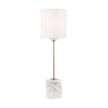 Mitzi HL153201-POC - 1 LIGHT TABLE LAMP WITH A MARBLE