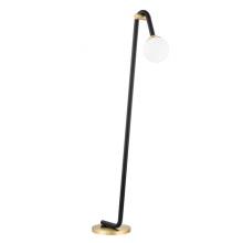 Mitzi HL382401-AGB/BK - Wilt 1 Light Floor