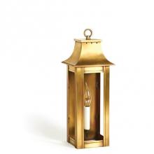 Northeast Lantern 11211-VG-LT1-CLR - Wall Verdi Gris 1 Candelabra Sockets Clear Glass