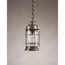 Northeast Lantern 3512-DB-MED-CSG - Nautical Hanging Dark Brass Medium Base Socket Clear Seedy Glass
