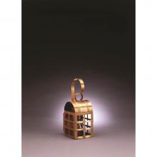 Northeast Lantern 6111-DAB-MED-CLR - Culvert Top H-Bars Wall Dark Antique Brass Medium Base Socket Clear Glass