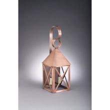 Northeast Lantern 7031-DB-LT2-CLR - Pyramid Top X-Bars Wall Dark Brass 2 Candelabra Sockets Clear Glass