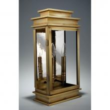 Northeast Lantern 8831-DAB-LT2-CLR - Wall Dark Antique Brass 2 Candelabra Sockets Clear Glass