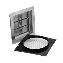 Broan Nutone Canada 441 - Wall Vent For 10'' Round Duct With Bird Screen, Louvered