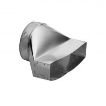 Broan Nutone Canada 459 - 3-1/4'' x 14'' to 8'' Round Transition