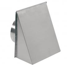 Broan Nutone Canada 643 - Aluminum Wall Cap For 8'' Round Duct With Backdraft Damper