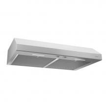 Broan Nutone Canada BCSEK130WW - 30-Inch 300 Max Blower CFM 1.5 Sones White Range Hood ENERGY STAR certified