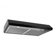 Broan Nutone Canada BKSH130BL - Sahale 30'' 250 cfm 1.5 Sones Black Range Hood