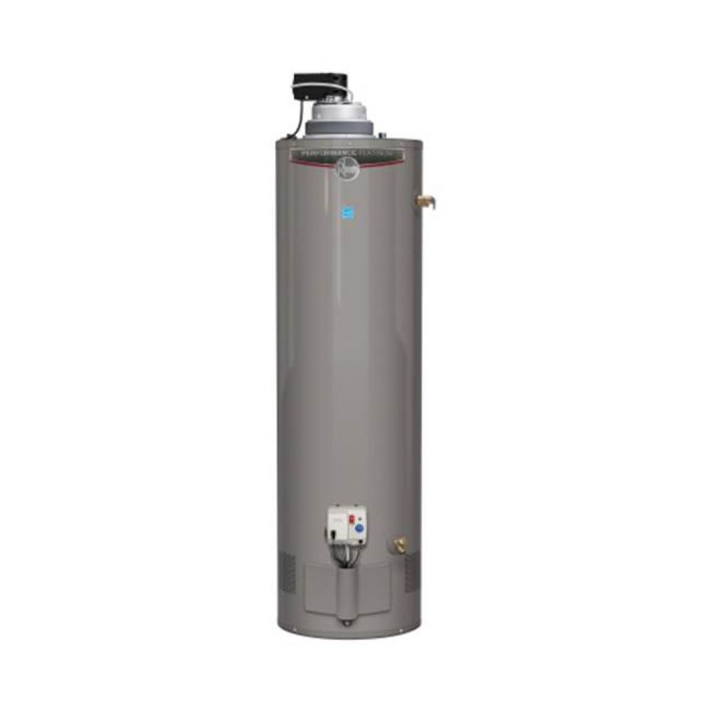 Performance Platinum Induced Draft 29 Gallon Natural Gas Water Heater with 12 Year Limited Warrant