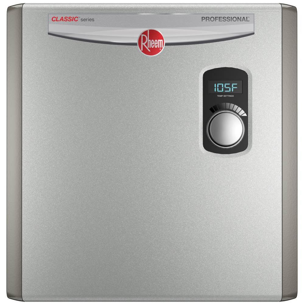 24kw Tankless Electric Water Heater with 5 Year Limited Warranty